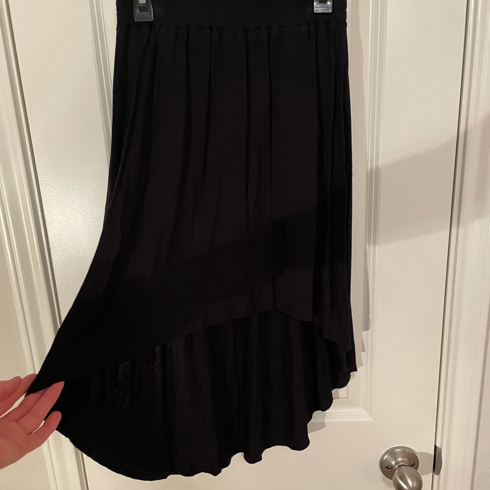 Garage Black Flowy Skirt